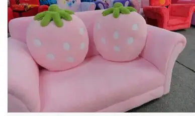 Strawberry Dream Children's Couch Set - Four Colors plush toy – – Pink 2-person Couch – Image 20 | Plushie Produce