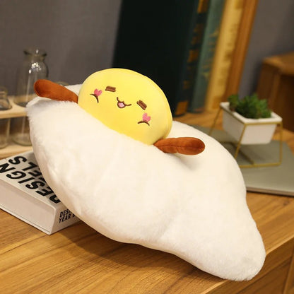 Sunny Side Up Egg Plushie, Four Styles, 18-28" | 45-70 cm