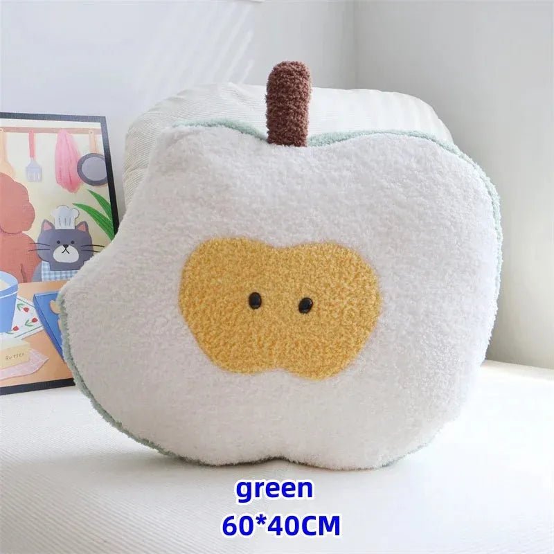 The Adorably Bitten Apple Plushie, 2 Colors