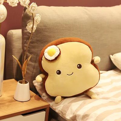 The Cozy Bread Plush Toy Collection, 1.3-3.9' | 40-120cm plush toy – – 45CM dark Sliced – Image 9 | Plushie Produce