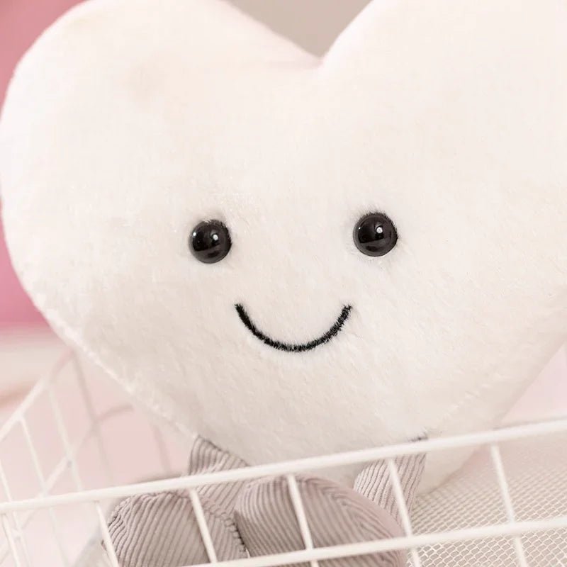 Peluche Corazón de San Valentín, Tres Colores, 7-12" |18-30 centímetros