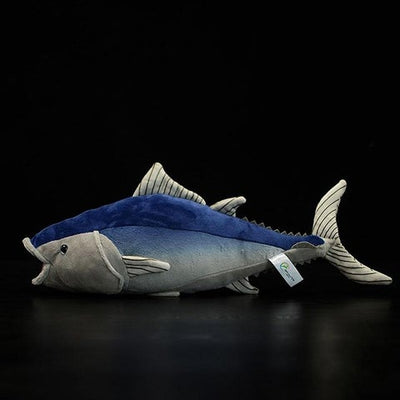Authentic Atlantic Bluefin Tuna Plushie, 16" | 40 cm plush toy – – – Image 2 | Plushie Produce