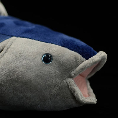 Authentic Atlantic Bluefin Tuna Plushie, 16" | 40 cm plush toy – – – Image 5 | Plushie Produce