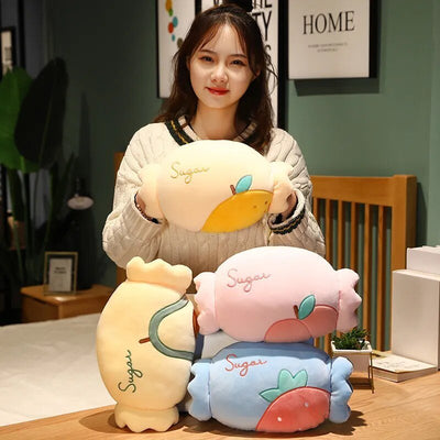 Candy Hand Warmer Plushie, Eight Designs, 13" | 32 cm plush toy – – – Image 1 | Plushie Produce