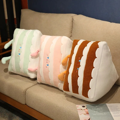 Cartoon Slice of Cake Plushie, 8-20" | 20-50 cm plush toy – – – Image 8 | Plushie Produce