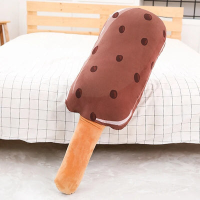Jumbo Popsicle Plush Toy in Three Flavors, 14-33" | 35-85 cm plush toy – – Cholocate – Image 3 | Plushie Produce