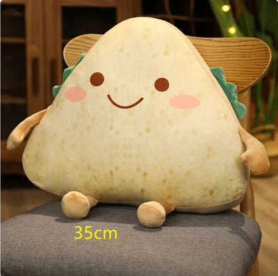 Kawaii Sandwich Slice Plushie: Four Styles, 12-18 in | 30-45 cm plush toy – – 35cm smiling new – Image 16 | Plushie Produce