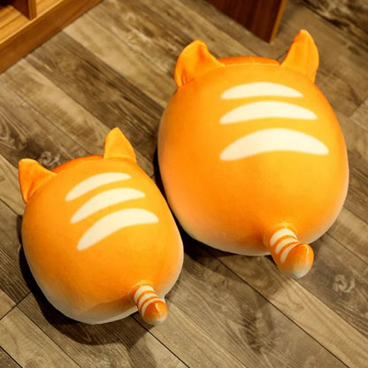 Plushie Kawaii Cat as Sourdough Bread, 12-16" | 30-40 cm