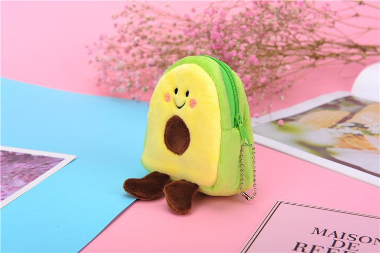 Avocado Plush Coin Purse - Plush Produce