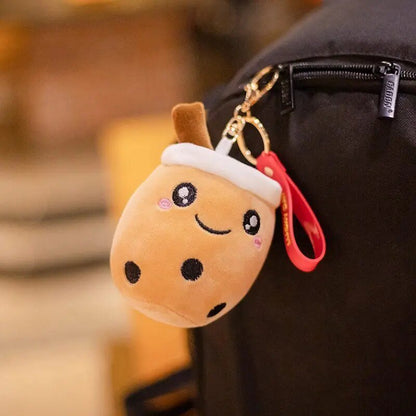 Plushie Bubble Tea Keychain, 12 Varieties, 4" | 10 cm