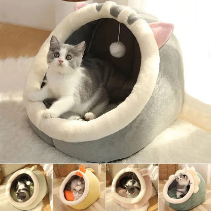 Plush Bunny Pet Bed, For Pets up to 22 lbs (22 kg) Plushie Produce