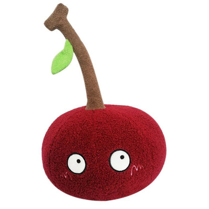 Cartoon Cherry Plushie, 10-14" | 25-35 cm