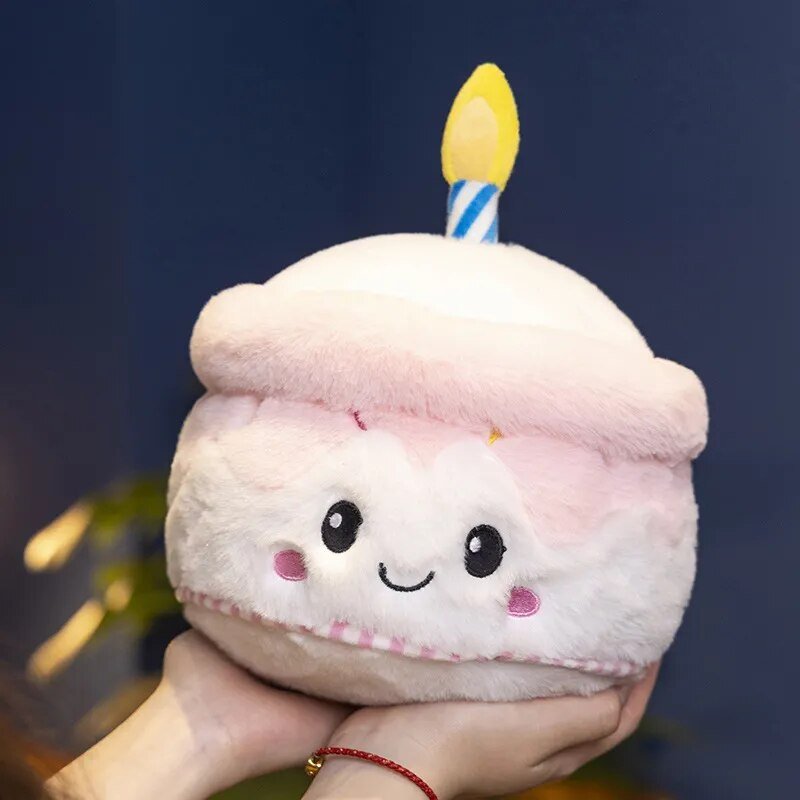 Plushie de dibujos animados cupcake, cinco estilos, 6-10" | 15-25 centímetros