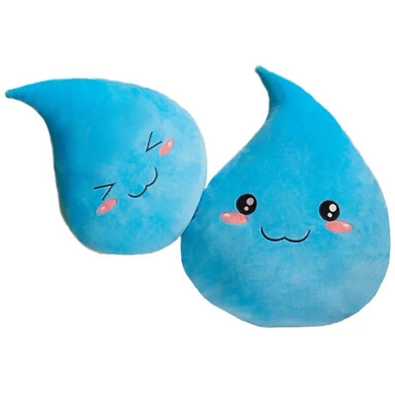 Plushie Cartoon Drop of Water Toy, 8-20" | 20-50 cm - Plushie Produce