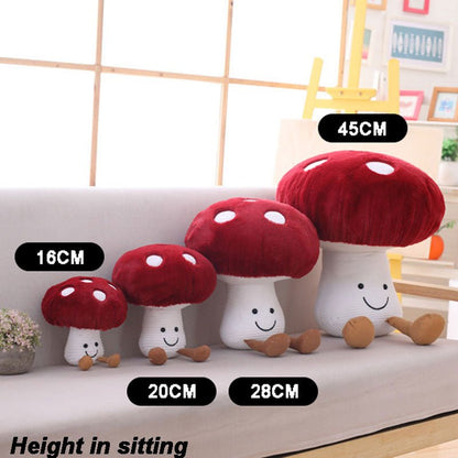 Plushrooms, the Plush Mushroom, 6-18" | 16-45 cm - Plush Produce