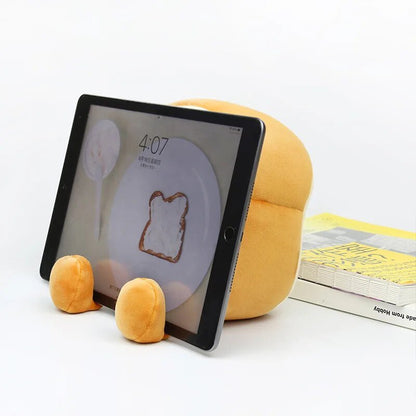 Plushie Novelty Slice of Bread Digital Alarm Clock, 9" | 23 cm