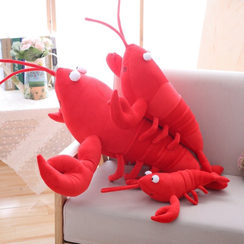 Jerry the Cartoon Red Lobster Plush, 12-31" | 30-80 cm - Plush Produce