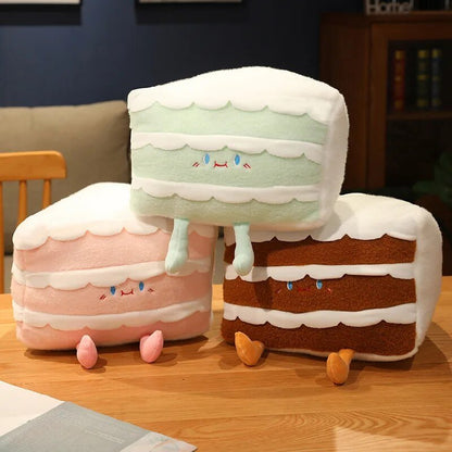 Plushie Cartoon Slice of Cake, 8-20" | 20-50 cm