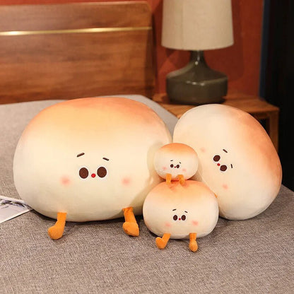 Steamed Bun Plush Toy, 4-24" | 10-60 cm