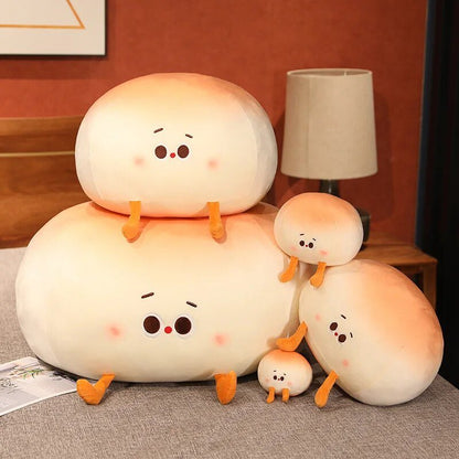 Steamed Bun Plush Toy, 4-24" | 10-60 cm