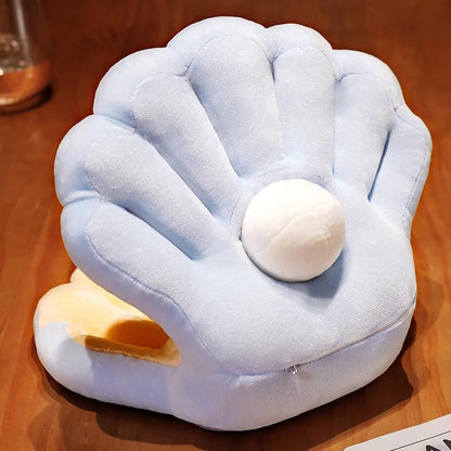 Plush Clamshell with Removable Plush Pearl Plushie Produce