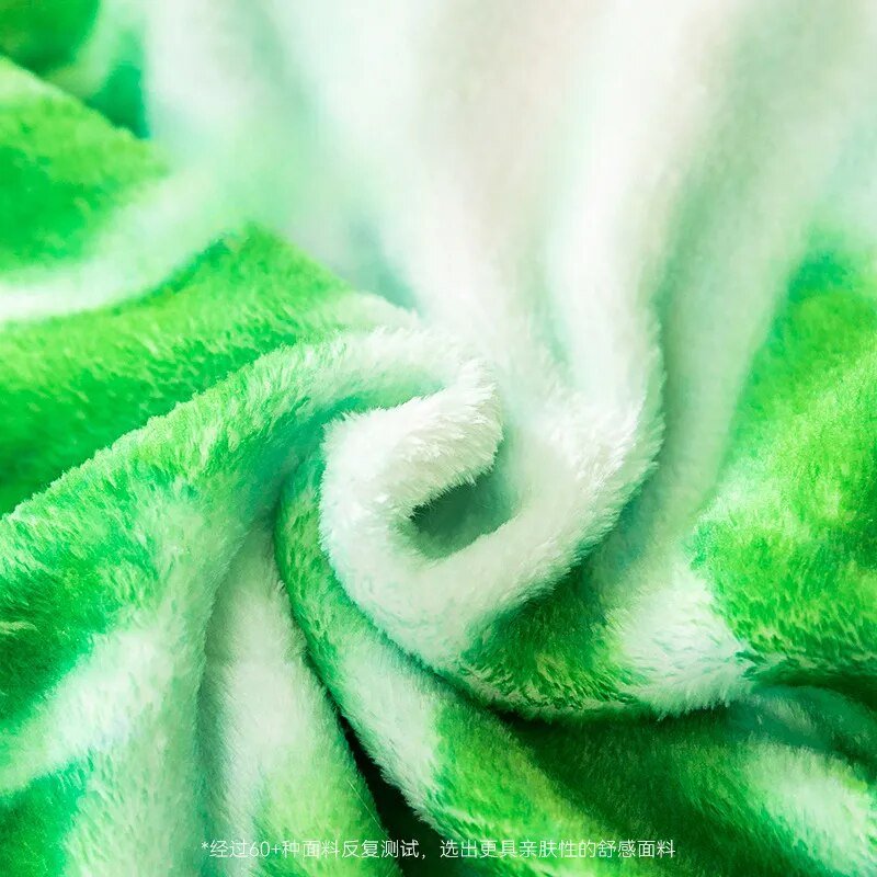 Plush Coral Fleece Cabbage Blanket for Dogs, 18-32" | 45-80 cm