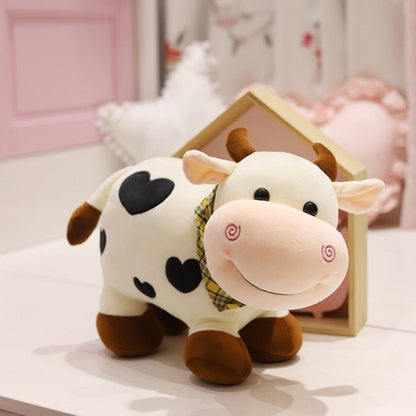 Dairy Cow Plush in Original/Strawberry/Chocolate, 10-14" | 25-35 cm - Plush Produce