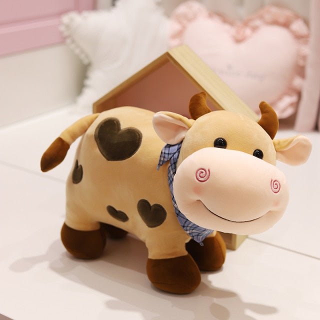 Dairy Cow Plush in Original/Strawberry/Chocolate, 10-14" | 25-35 cm - Plush Produce