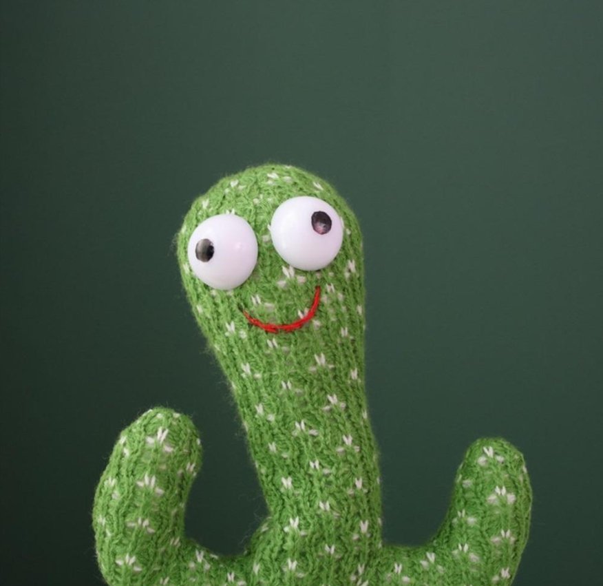 plush dancing singing talking cactus Plush Produce