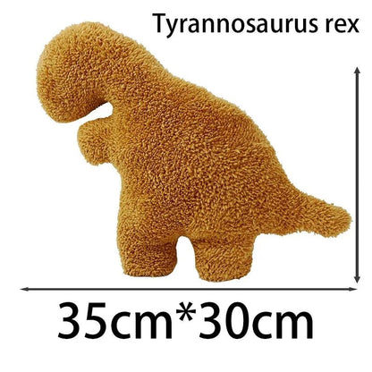 Plushie Dinosaur Chicken Nuggets, Five Styles, 14-18" | 35-45 cm