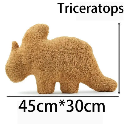 Plushie Dinosaur Chicken Nuggets, Five Styles, 14-18" | 35-45 cm