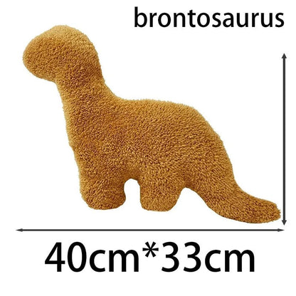 Plushie Dinosaur Chicken Nuggets, Five Styles, 14-18" | 35-45 cm