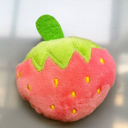 Assorted Fruits and Vegetables Plush Refrigerator Magnets - Plush Produce