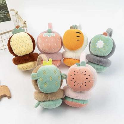 Plush Fruit Children's Ear Muff, 6 Varieties Plushie Produce