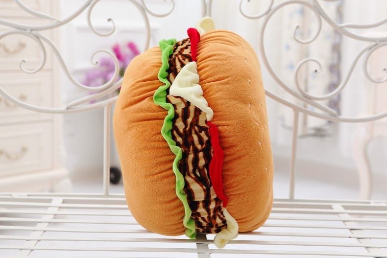 Funny Face Plush Hamburger, 12-16" | 30-40 cm - Plush Produce
