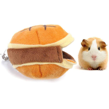 Hamster Hamburger Plush Bed, 3.1" | 7.9 cm - Plush Produce