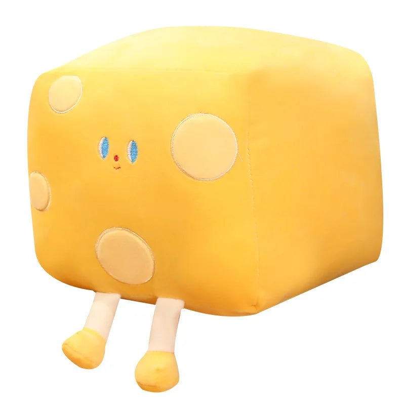 Plush Jumbo Cartoon Block of Cheese, 6 in-2.3 ft | 15-70 cm