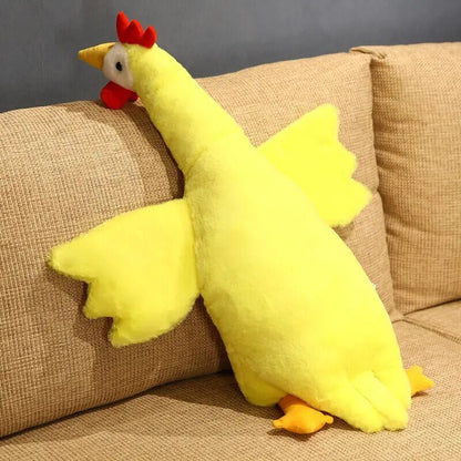 Plush Jumbo Chicken Body Pillow, 1.6-4.4' | 50-135 cm Plushie Produce