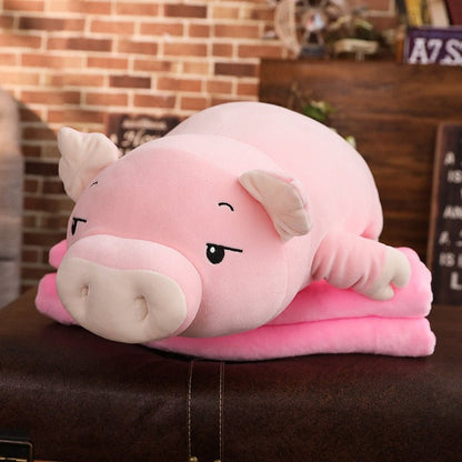 Plush Jumbo Marshmallow Pig, 1.2-3.6' | 38-110 cm Plushie Produce