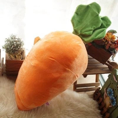 Plush Jumbo Realistic Carrot, 2.3' | 70 cm Plushie Produce