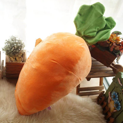 Plush Jumbo Realistic Carrot, 2.3' | 70 cm Plushie Produce