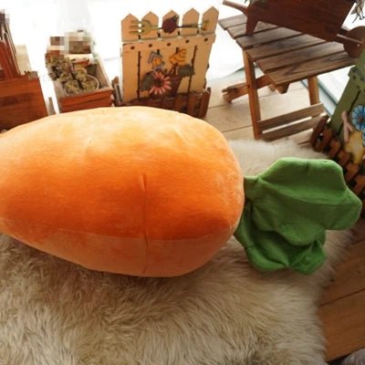 Plush Jumbo Realistic Carrot, 2.3' | 70 cm Plushie Produce