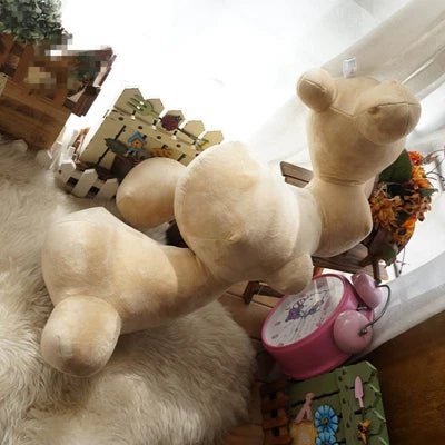 Plushie Jumbo Realista Jengibre, 28" | 70cm