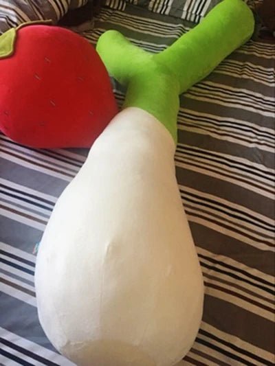 Plush Jumbo Realistic Green Onion, 2' | 60 cm Plushie Produce