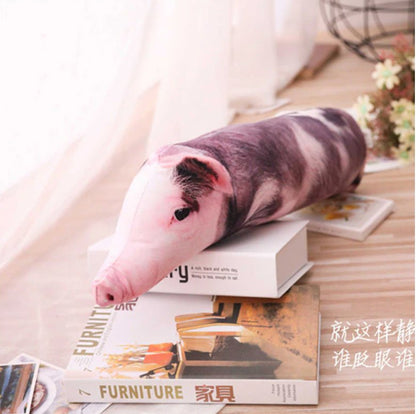 Plush Jumbo Realistic Pig, 1.6-3.9 ft | 50-120 cm Plushie Produce