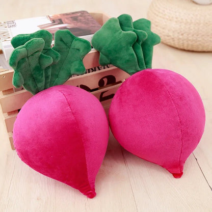 Plushie Lifelike Radish, 16-28" | 40-70 cm