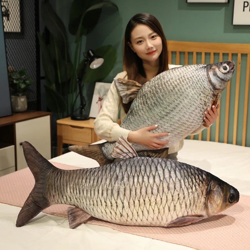 Plushie Jumbo Simulation Fish, 14 Styles, 12-39" | 30-100 cm