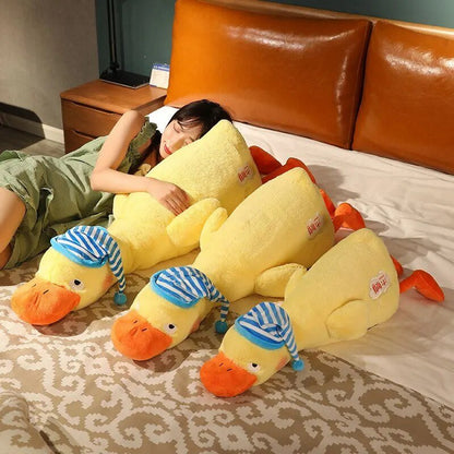 Plush Jumbo Sleepy Duck, 2.3-3.6' | 70-110 cm Plushie Produce