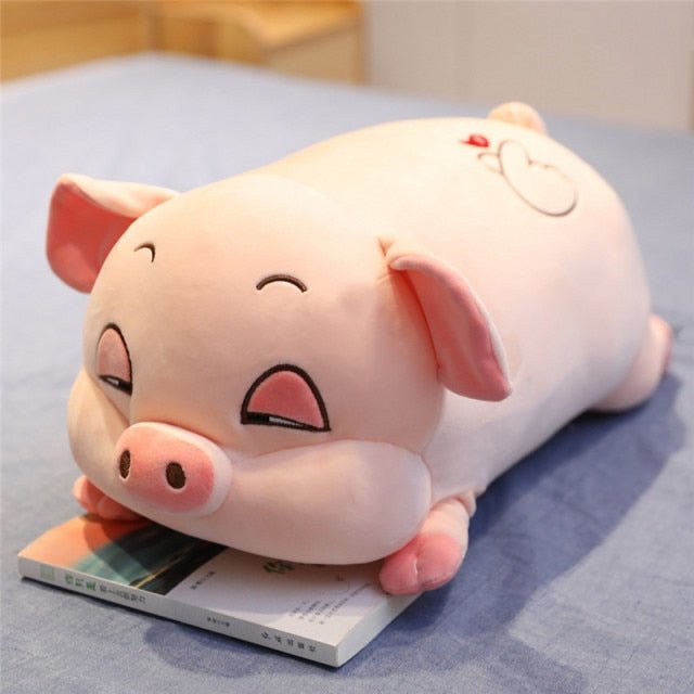 Plush Jumbo Sleepy Pig, 1.3-3' | 40-90 cm Plushie Produce
