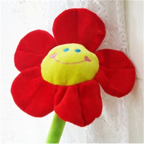 Flores de dibujos animados de tallo jumbo de peluche, 12-34" | 30-85 centímetros